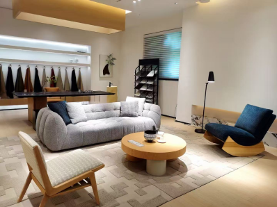 Hotel furniture material sample board