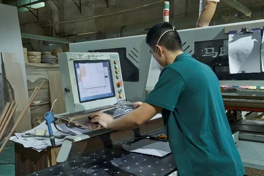 CNC panel cutting