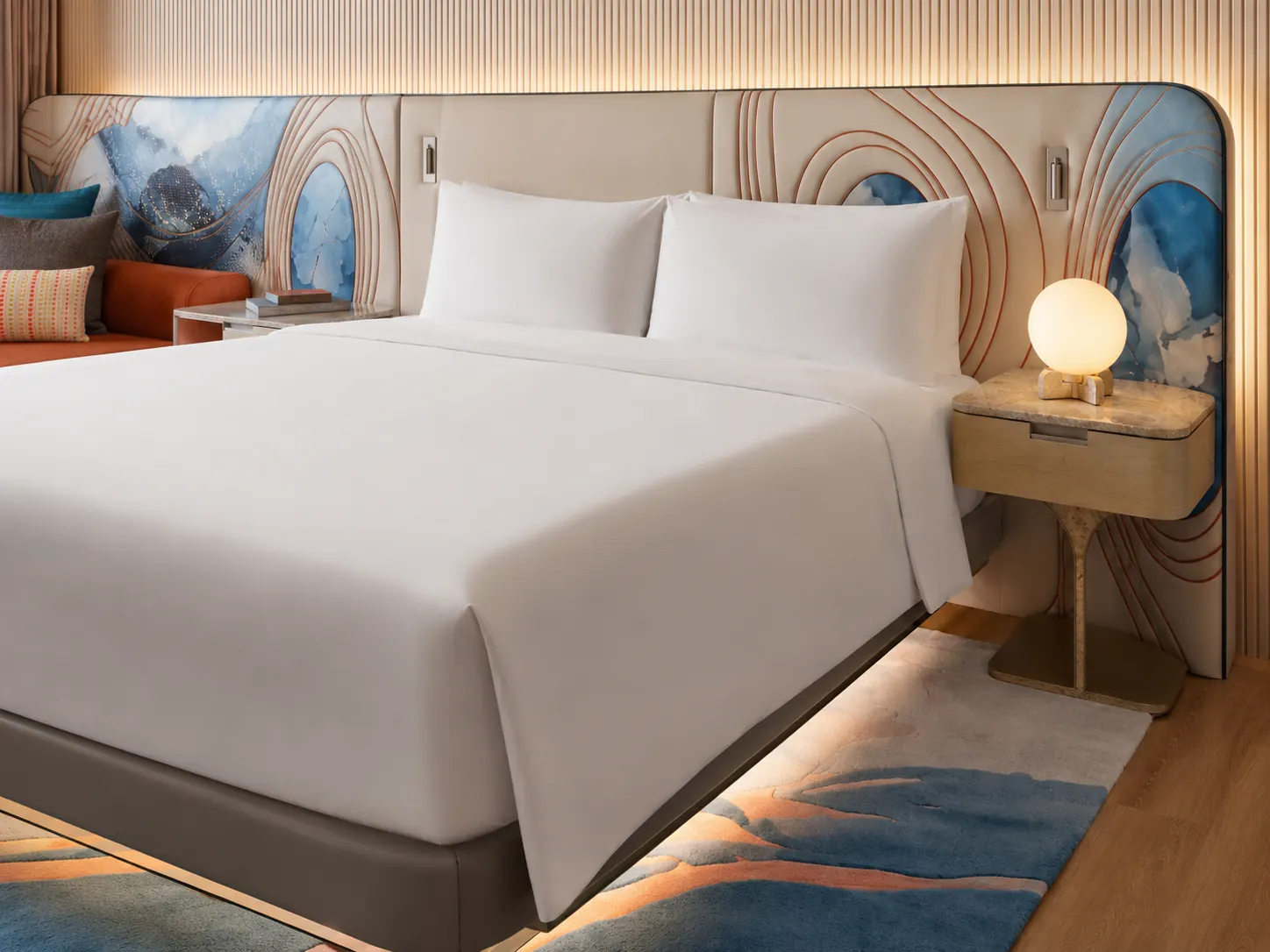 Hotel Beds and Headboards