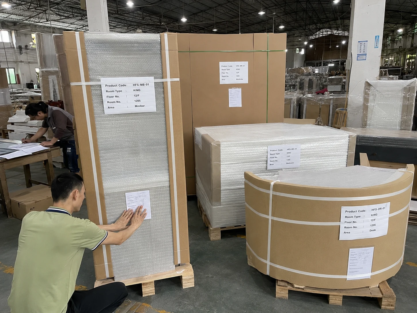 QC and packing