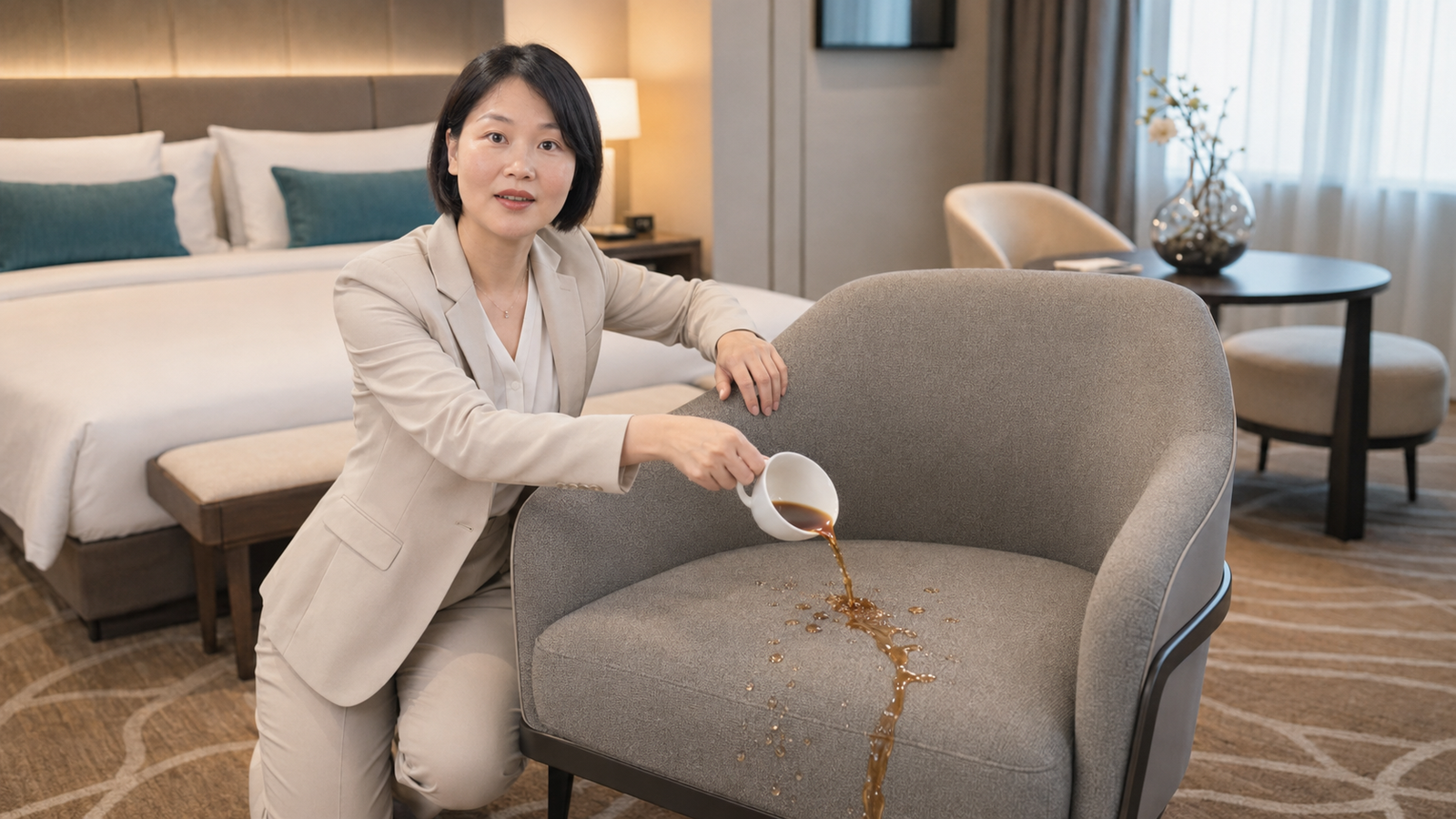 Commercial hotel chairs vs residential seating