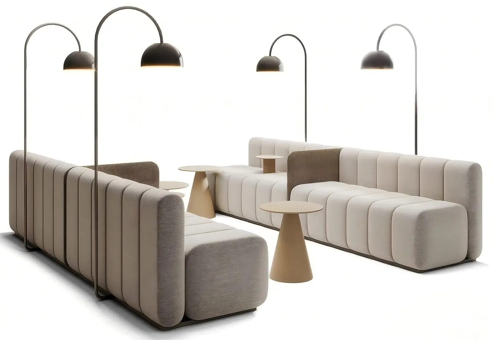 Hotel accent chairs in suite