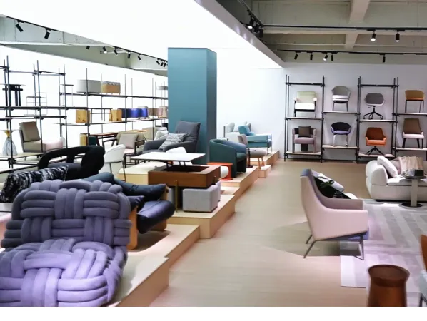 Hotel chair application in lobby
