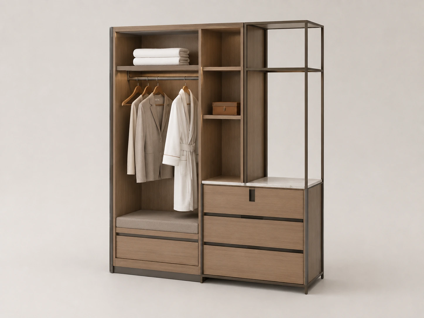 Custom hotel wardrobes and closets