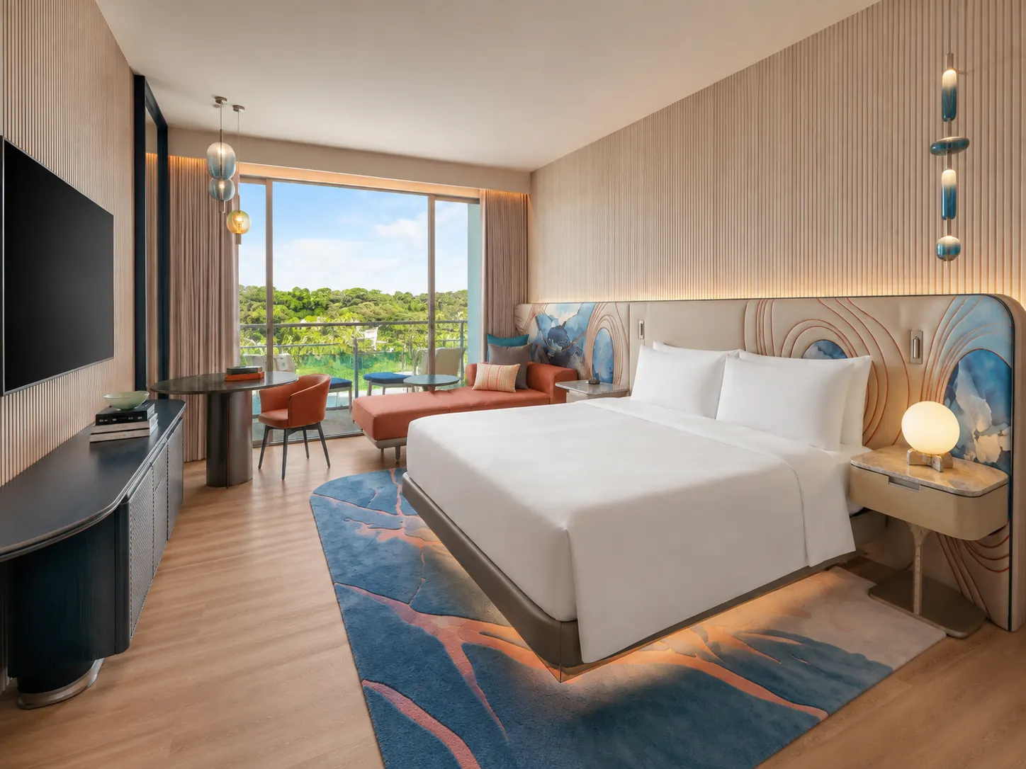 Hotel TV units and media consoles