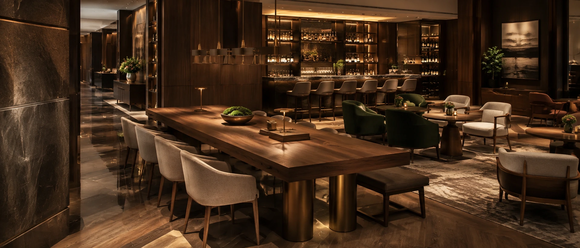 Five-Star Hotel Lobby Seating Package in GCC Region
