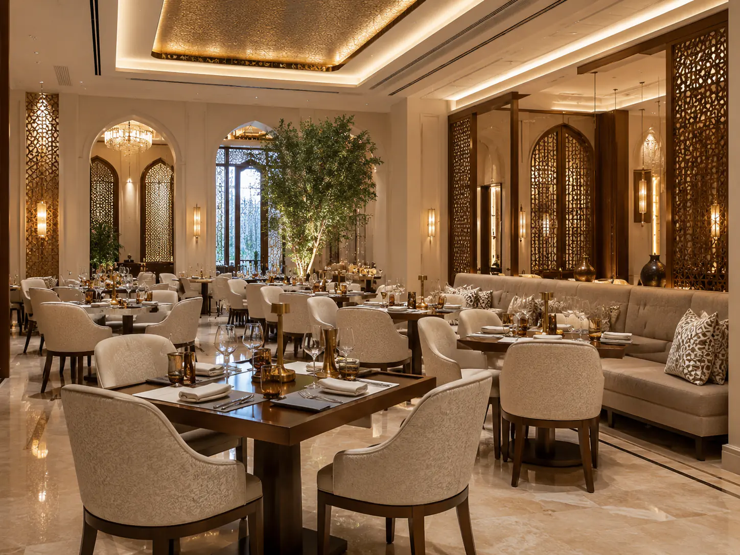GCC 5-Star Hotel Restaurant Furniture Project