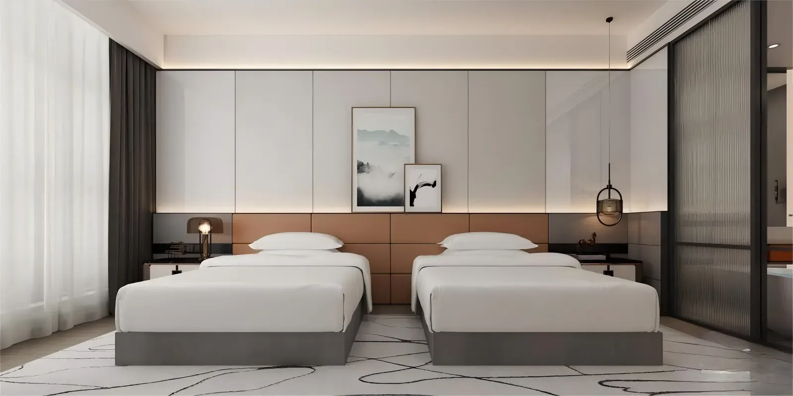 Hotel Headboards & Bed Walls
