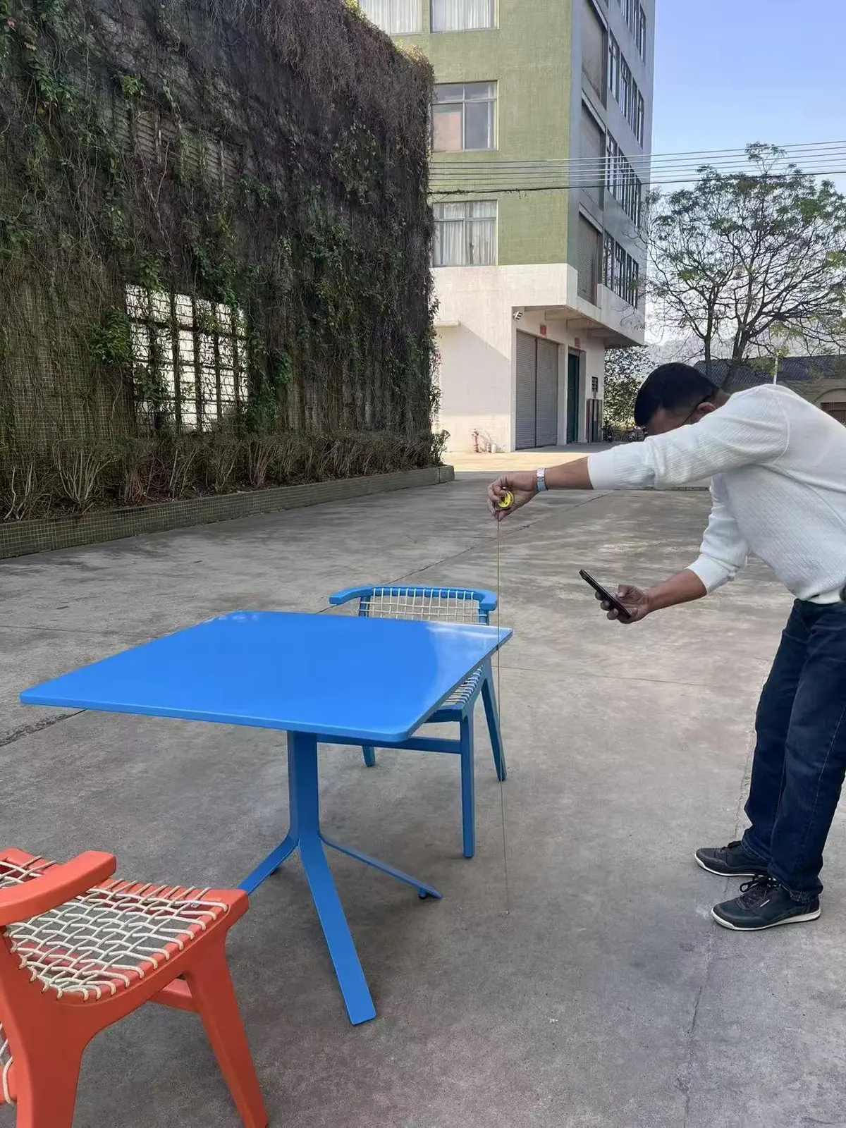 Quality inspection of finished hotel furniture