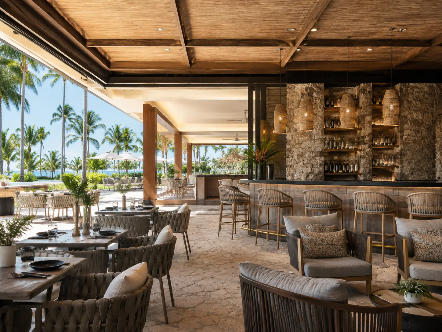 Resort Restaurant and Bar Furniture Project