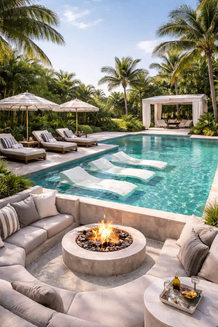 Poolside Sun Loungers & Daybeds