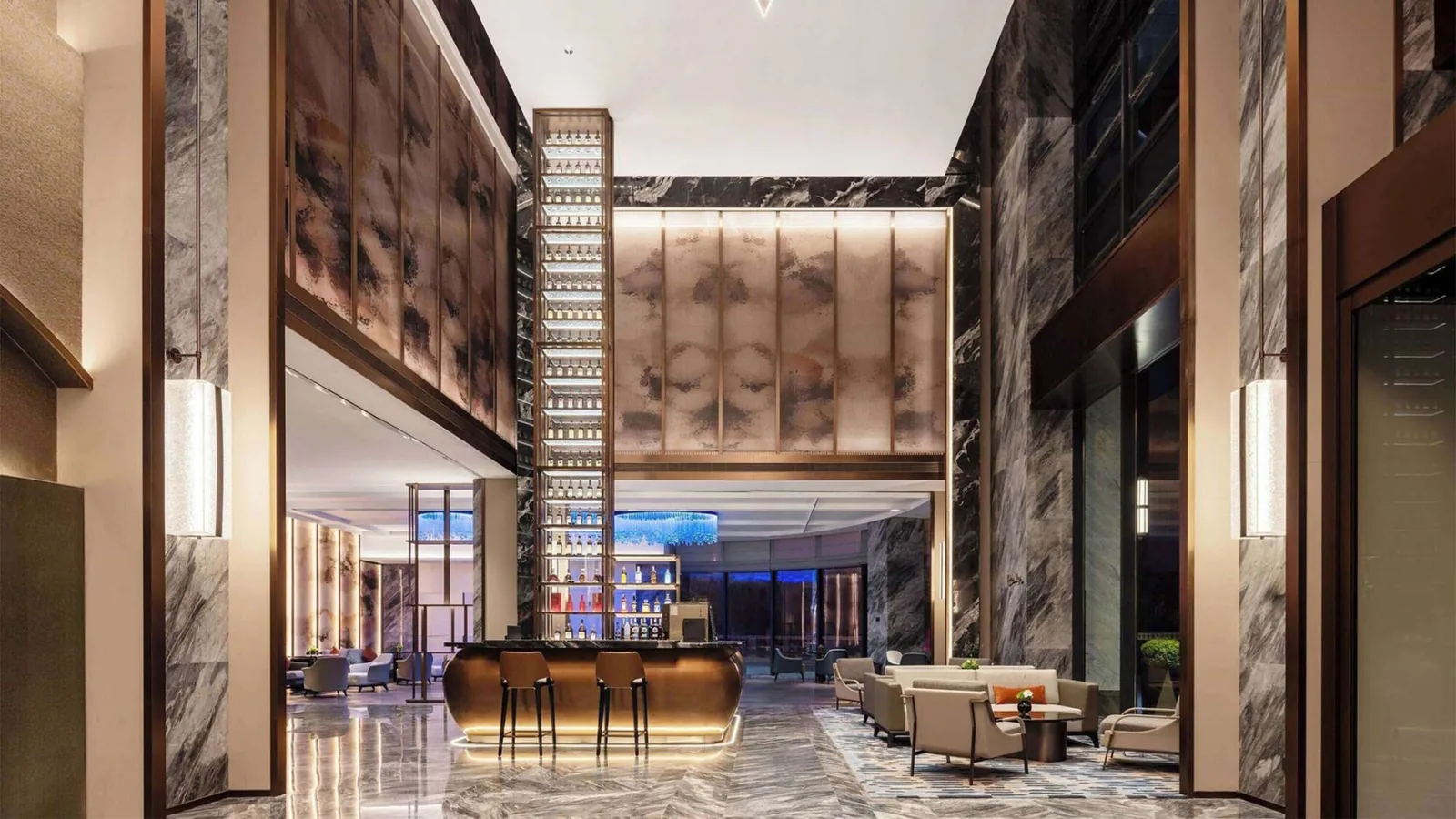Resort lobby furniture project